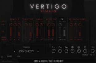Cinematique Instruments Vertigo Violin Content