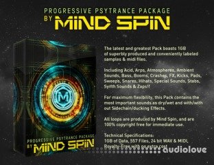Yummy Tunes Progressive Psytrance Package by Mind Spin