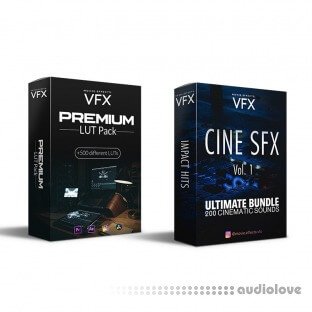 Movie Effects VFX CINE SFX Vol.1 Ultimate Bundle & Premium LUT Pack