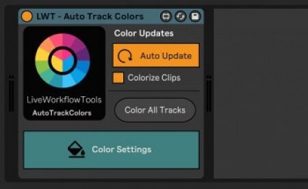 Live Workflow Tools Auto Track Colors for Ableton Live