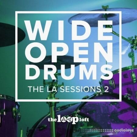 The Loop Loft Wide Open Drums Studio A WAV