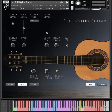 MG Soft Nylon Guitar KONTAKT