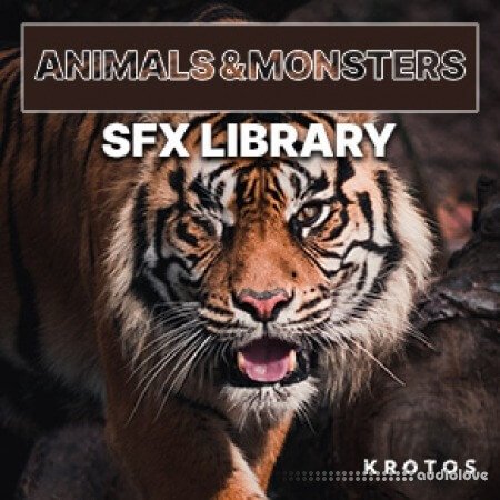 Krotos Animals & Monsters SFX Library WAV