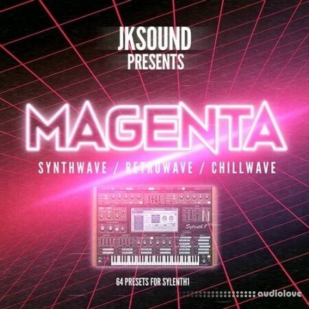 JKSOUND Magenta Synthwave for Sylenth1 Synth Presets