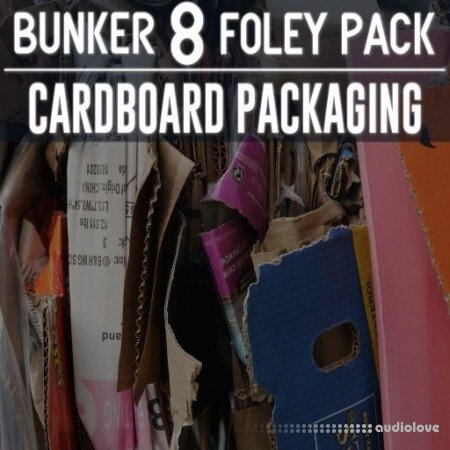 Bunker 8 Digital Labs Bunker 8 Foley Pack Packaging Cardboard WAV