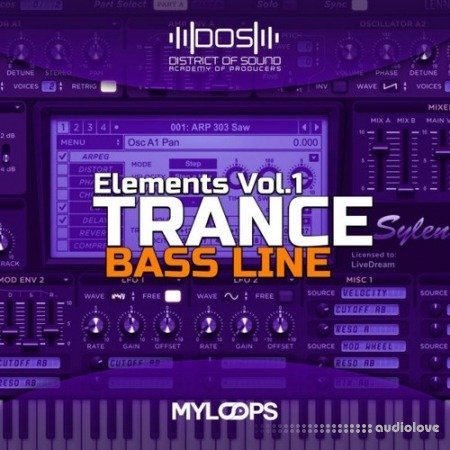 District Of Sound Trance Bass Line Elements Vol.1