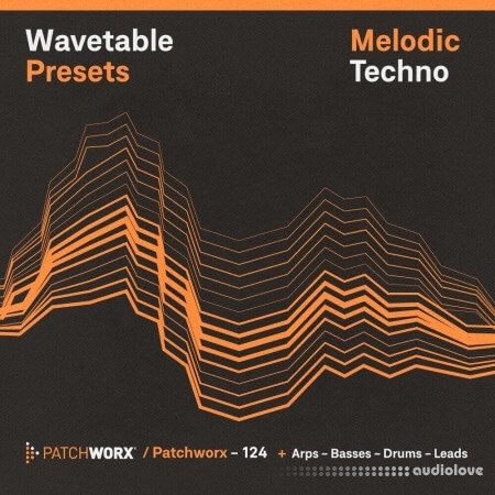 Loopmasters Patchworx 124 Melodic Techno Wavetable Presets Synth Presets MiDi WAV