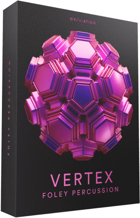 Cymatics Vertex Foley Percussion