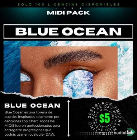 Midilatino Blue Ocean MiDi