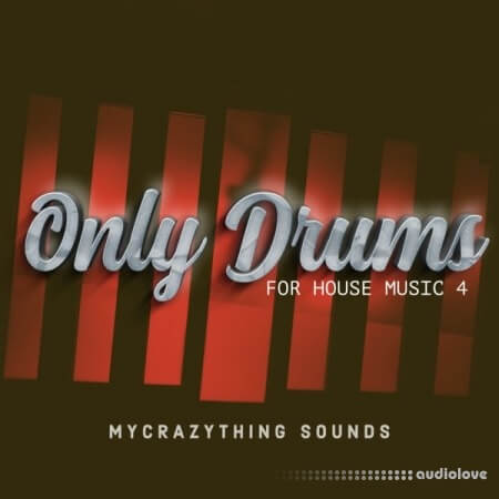 Mycrazything Records Only Drums For House Music 4 WAV