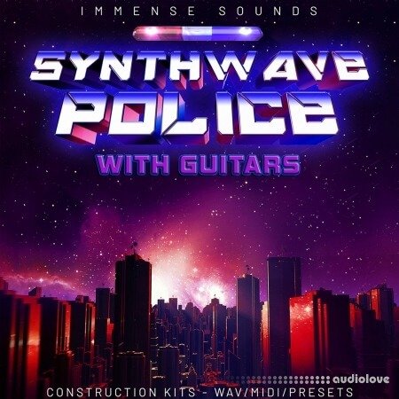 Immense Sounds Synthwave Police WAV MiDi Synth Presets