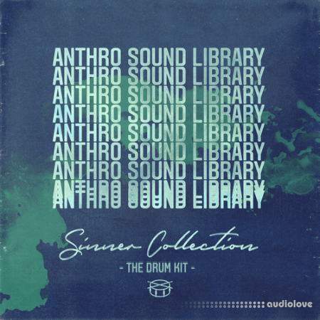 Anthro Sound Library Sinner Collection The Drum kit WAV