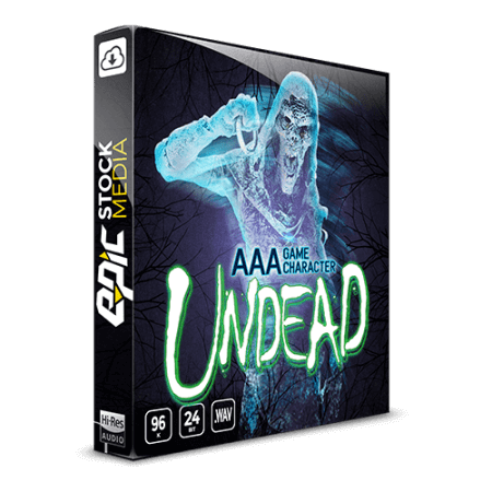 Epic Stock Media AAA Game Characater Undead