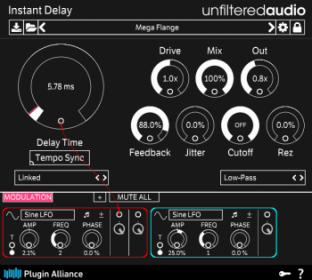 Unfiltered Audio Instant Delay