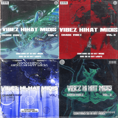 ChaseVibez The Vibez Hi Hat Midi Collection