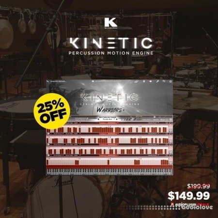 Kirk Hunter Studios Kinetic Percussion Motion Engine KONTAKT