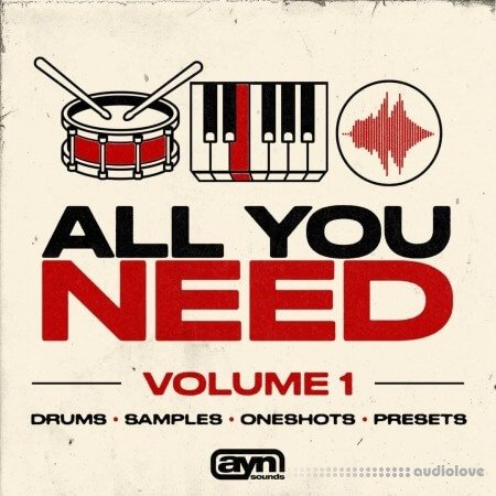 AYN Sounds All You Need Vol.1 (Multi-Kit) WAV Synth Presets