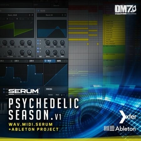 Dm7 Records Serum Psychedelic Season Vol.1 MULTiFORMAT