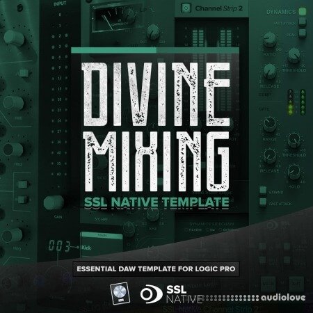 Sean Divine Divine Mixing SSL Native Template (Logic Pro X) DAW Templates