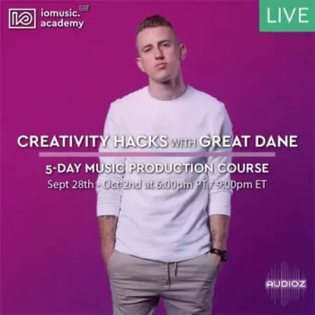 IO Music Academy Creativity Hacks with Great Dane