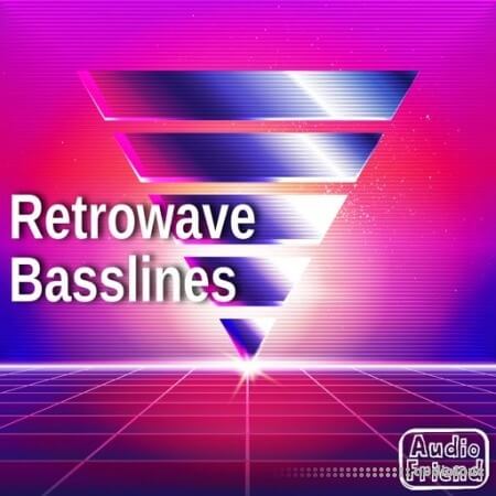 AudioFriend Retrowave Basslines WAV