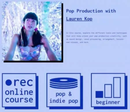 IO Music Academy Pop Production with Lauren Kop