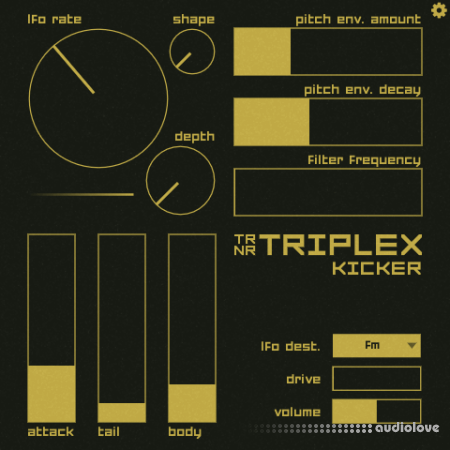 Ternär Music Technology Triplex Kicker