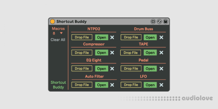 Noir Labs Shortcut Buddy v3.01 Max for Live