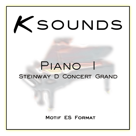 K-Sounds Piano 1 (Steinway D) Yamaha MOTIF ES