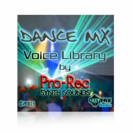 Pro-Rec Dance MX Voice Bank for Yamaha Classic / Motif ES W2A W3A