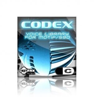 DCP Productions Codex Voice Bank for Yamaha Classic/Motif ES W2V W3V