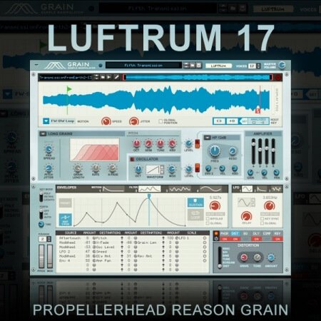 Luftrum Sound Design Luftrum 17 for Reason Grain Synth Presets