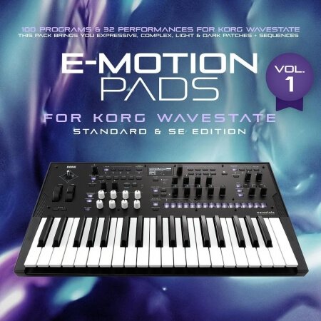 co5ma Korg Wavestate Sound Bank: e-Motion Pads Vol.1