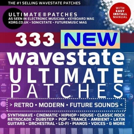 Ultimate Patches Korg Wavestate ULTIMATE Patches Vol.1-3