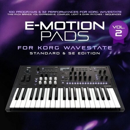 co5ma Korg Wavestate Sound Bank e-Motion Pads Vol.2 Synth Presets