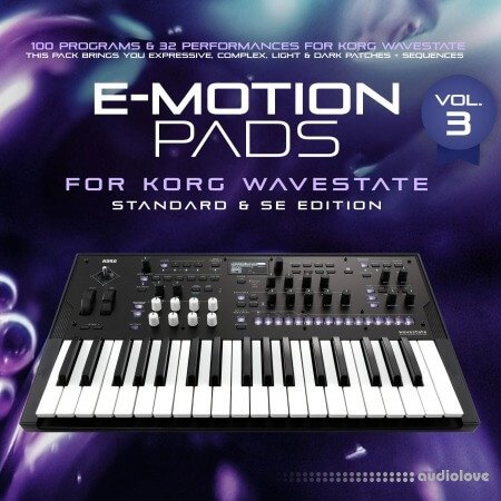 co5ma Korg Wavestate Sound Bank e-Motion Pads Vol.3 Synth Presets
