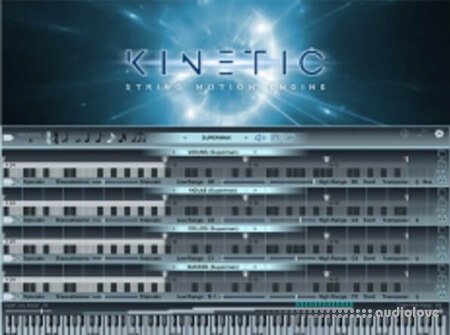 Kirk Hunter Studios Kinetic Strings Plus KONTAKT