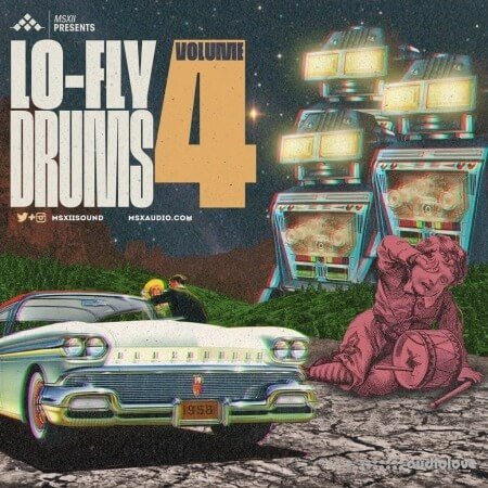 MSXII Sound Design Lo-Fly Drums Vol.4