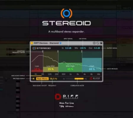 DIFF Devices STEREOID Max for Live