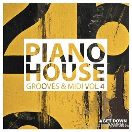 Get Down Samples Piano House Grooves Vol.4 WAV MiDi