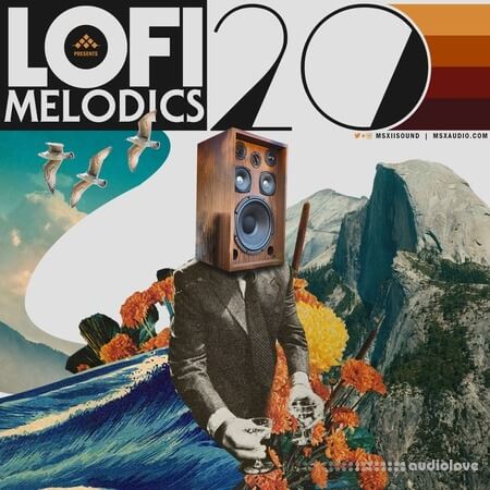 MSXII Sound Lofi Melodics 20 WAV
