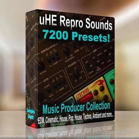 Samples Depot u-he Repro 7200 Presets Super Bundle Synth Presets