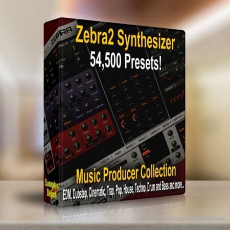 Samples Depot 54.500 u-he Zebra2 Synth Presets