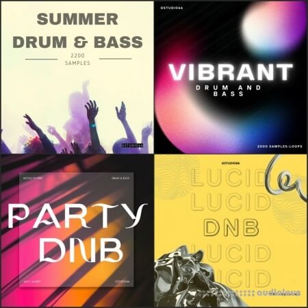 Composer Loops Drum and Bass Packs 1-4 Bundle WAV