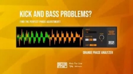 Nando Scheffer Orange Phase Analyzer v1.1 Max for Live