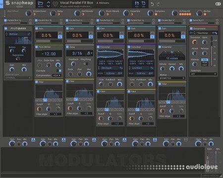 Nasko N-Scream Fltr Snap Heap Rack DAW Presets