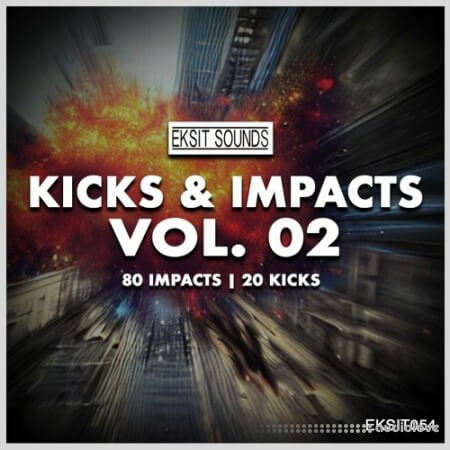Eksit Sounds Kicks and Impacts Vol.02 WAV