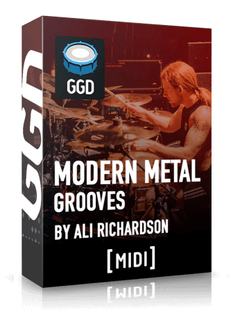 GetGood Drums Modern Metal by Ali Richardson MiDi