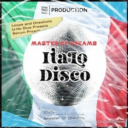 Symphonic Production Italo Disco Master of Dreams WAV Synth Presets