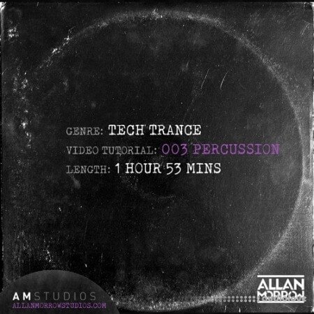 Allan Morrow Tech Trance 003 Percussion